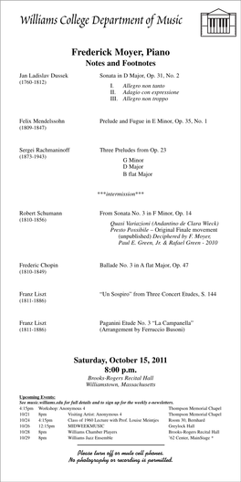 10-15-11 Frederick Moyer Prog