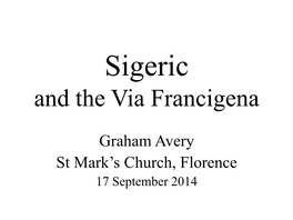 Sigeric-Via-Francigena.Pdf