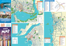 Your Free Visitor Map to Perth City Fremantle & Greater Perth