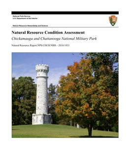 Natural Resource Condition Assessment: Chickamauga and Chattanooga National Military Park