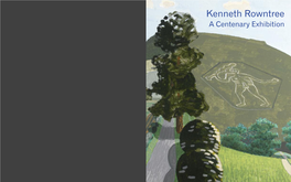 Poster for the Kenneth Rowntree Retrospective at The