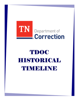 Tdoc Historical Timeline