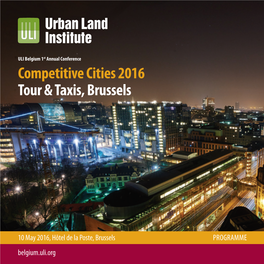 Competitive Cities 2016 Tour & Taxis, Brussels