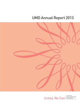 UMD Annual Report 2013