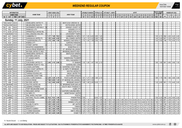 Weekend Regular Coupon 10/07/2021 08:46 1 / 7