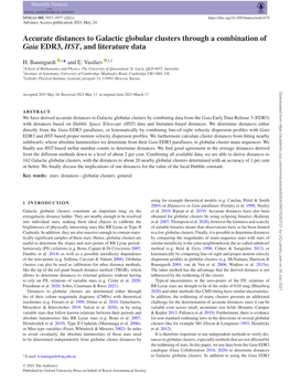 Accurate Distances to Galactic Globular Clusters Through a Combination of Gaia EDR3, HST, and Literature Data