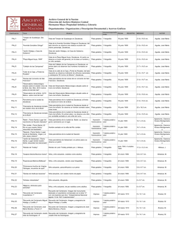 Archivo General De La Nación Dirección Del Archivo Histórico Central Hermanos Mayo: Propiedad Artística Y Literaria Departam