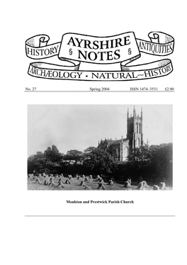 No. 27 Spring 2004 ISSN 1474–3531 £2.00 Monkton