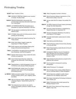 Print Timeline