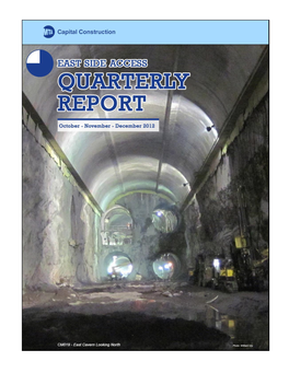 East Side Access- Quarterly Report 2012 Q4.Pdf