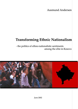 Nation-Building in Kosovo