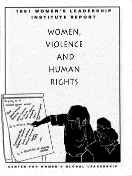 Women, Violence and Human Rights