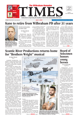 Kane to Retire from Wilbraham PD After 31 Years