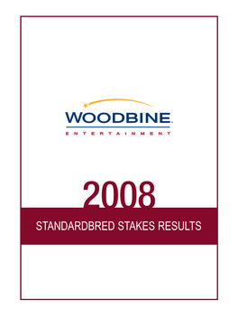 STANDARDBRED STAKES RESULTS Index - Standardbred Stakes Results