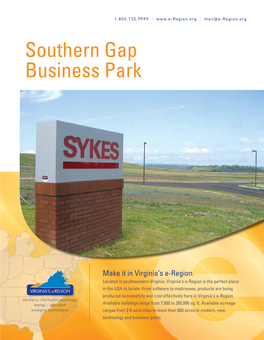 Southern Gap Business Park