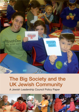 The Big Society and the UK Jewish Community
