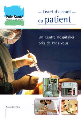 Livret D'accueil Du Patient