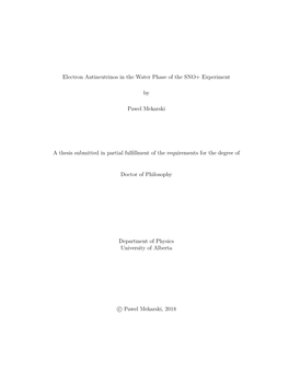 Electron Antineutrinos in the Water Phase of the SNO+ Experiment By