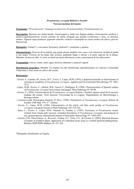 159 Pseudomonas Corrugata Roberts Y Scarlett Necrosis Medular Del