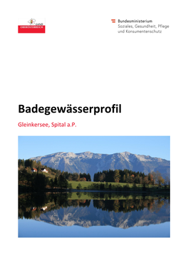 Badegewässerprofil