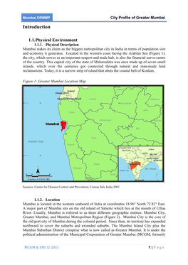 2. Mumbai City Profile