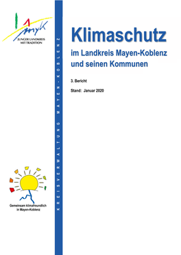 Klimaschutz Im Landkreis Mayen-Koblenz Und Seinen Kommunen