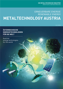 Metaltechnology Austria 1/2018 