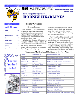 Hornet Headlines