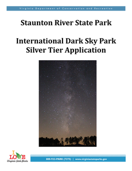 Staunton River State Park International Dark Sky Park Silver