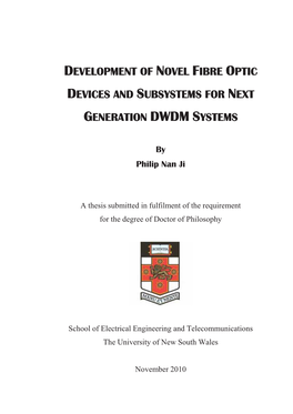 Dwdm Systems