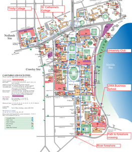 Matilda Bay Crawley Site Nedlands Site Park Avenue Site