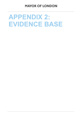 Appendix 2: Evidence Base