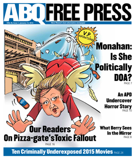 ABQ Free Press, January 13, 2016