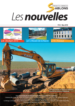 Les Nouvelles N°22 - Mars 2010