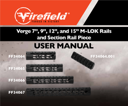 Installing M-Lok Rail Sections 5