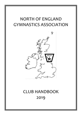 North of England Gymnastics Association Club Handbook 2019