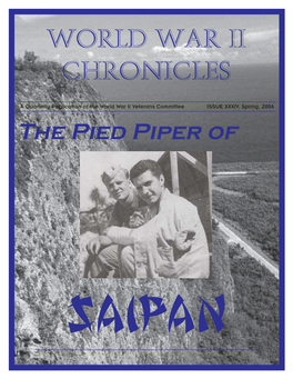 ISSUE XXXIV, Spring, 2006 the Pied Piper Of