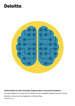 Oxford Road Corridor Strategic Regeneration Framework Guidance for Land Adjacent to Upper Brook Street, Former Elizabeth Gaskell