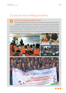 Corporate Social Responsibility