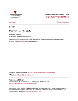 Coarctation of the Aorta