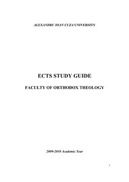 Ects Study Guide
