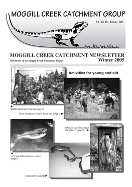 Moggill Creek Catchment Group P.O