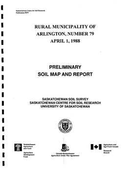 Rural Municipality of Arlington, Number 79 April 1, 1988