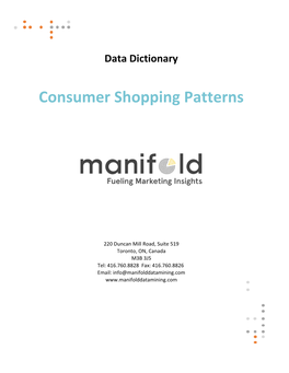 Consumer Shopping Patterns