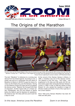 The Origins of the Marathon