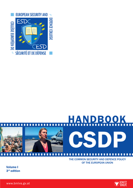 Handbook on CSDP 3Rd Edition