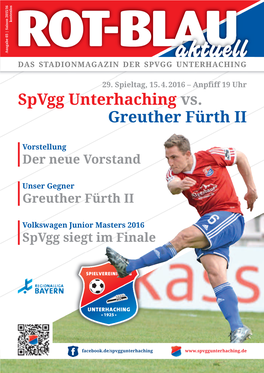 Spvgg Unterhaching Vs