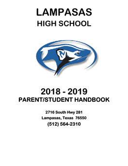 Student Handbook