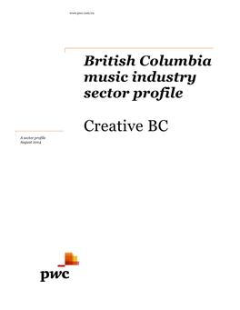 BC Music Industry Profile 14