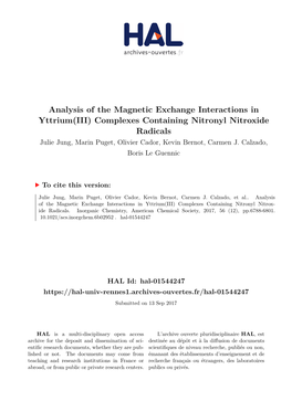 Jung-Analysis of the Magnetic